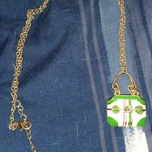 Juicy Couture Purse Handbagm Necklace